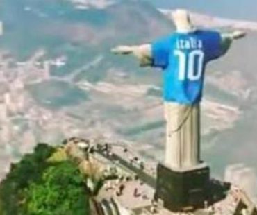 World Cup 2014: Brazil fury over Italian advert that put football shirt on Christ the Redeemer